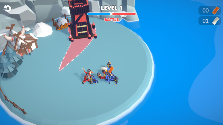 Đánh bại kẻ địch để giành lại hòn đảo.