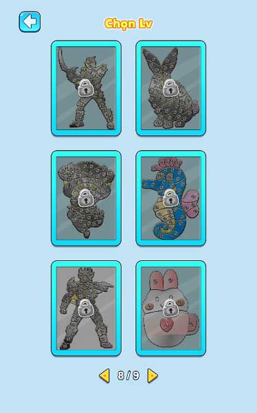 Rất nhiều level cấp độ để người chơi thử sức