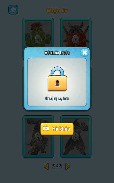 Hoặc xem Video QC để mở khóa thử thách bất kỳ