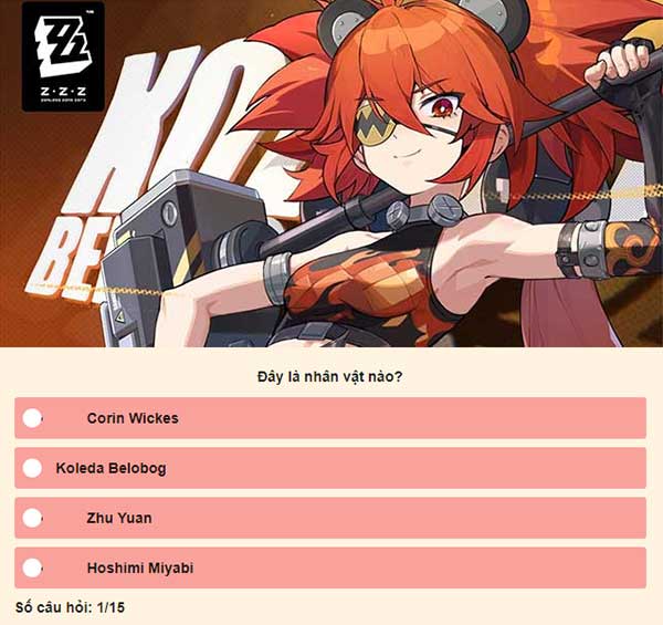 Tham gia ngay để xem bạn nắm rõ thế giới của Zenless Zone Zero đến đâu!