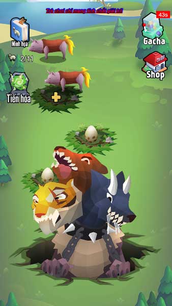 Thần thú đột biến xuất hiện có tỉ lệ nhận trứng Rồng