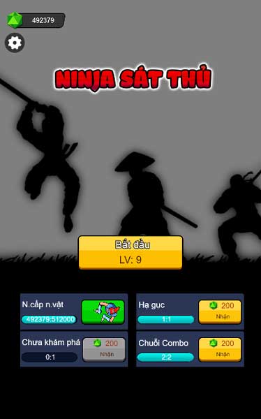 Chơi game Ninja sát thủ - GameVui