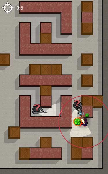 Tránh để bị chúng phát hiện trước