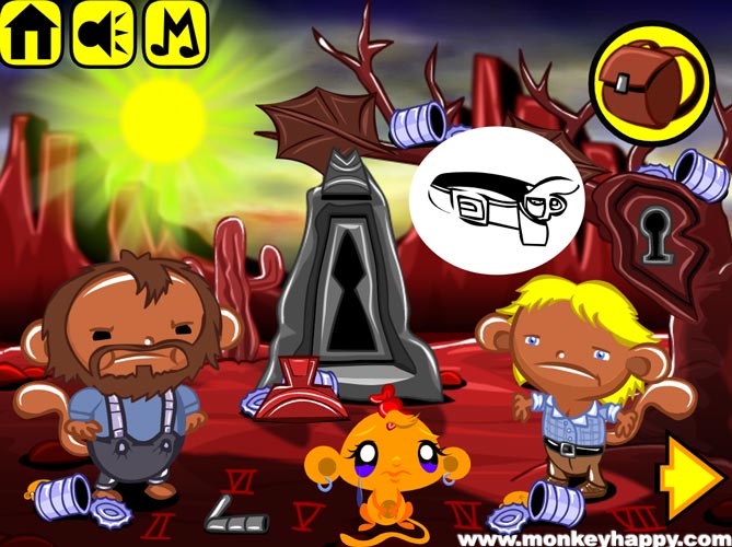 Tìm đồ vật cho các chú khỉ.