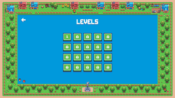 Có tất cả 100 màn chơi với độ khó tăng dần.