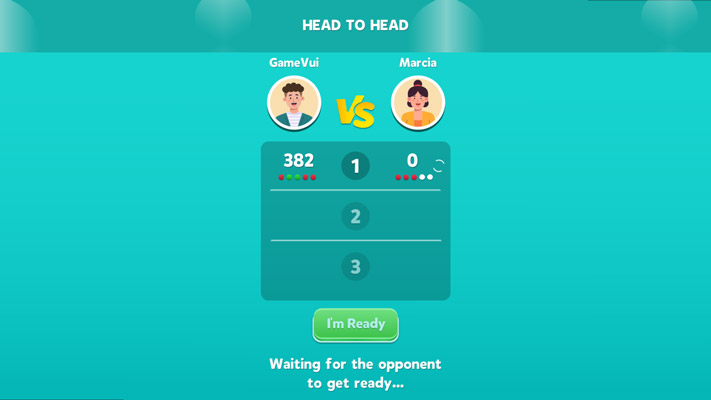 Tham gia thi đấu với người chơi khác.