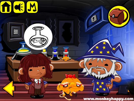 Tìm đồ vật cho các chú khỉ.