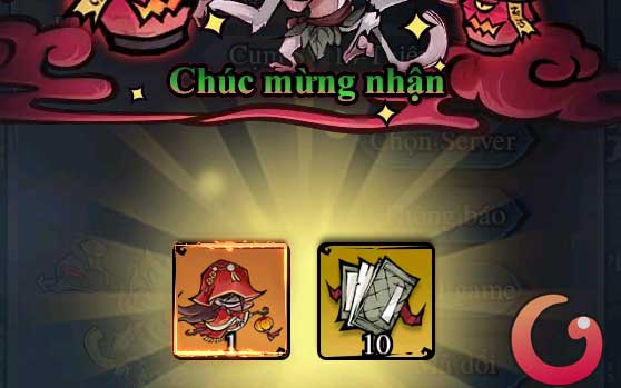 Phần thưởng đổi code