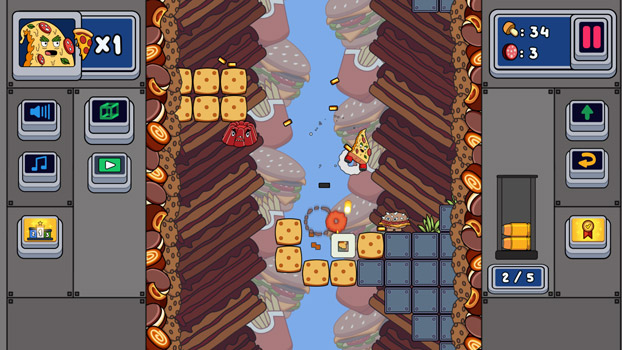 Đánh bại kẻ địch để kiếm điểm và cố gắng sống sót qua các màn chơi.