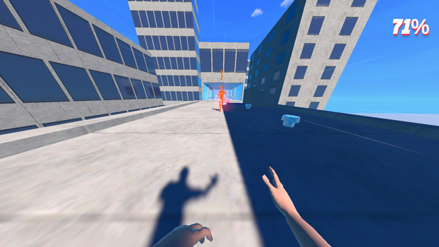 Né tránh các người bảo vệ.