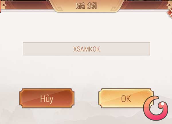 Nhập code