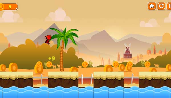 Thu thập thật nhiều tiền xu vàng