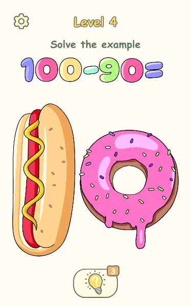 Tìm đáp án đúng của phép tính