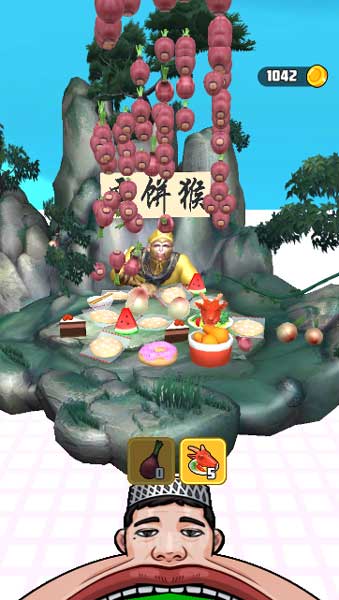 Lượng thức ăn thu được sẽ quyết định bạn có hoàn thành cấp độ hay không