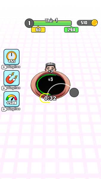 Nâng cấp các chỉ số sức mạnh của hố đen, lỗ đen