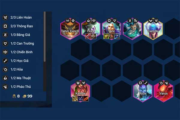 Top đội hình DTCL mùa 12