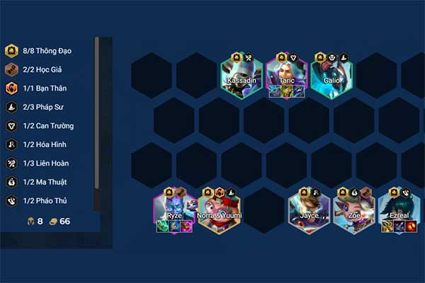 Top đội hình DTCL mùa 12