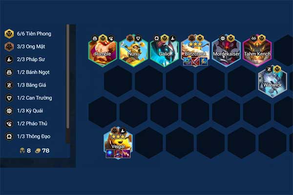 Top đội hình DTCL mùa 12