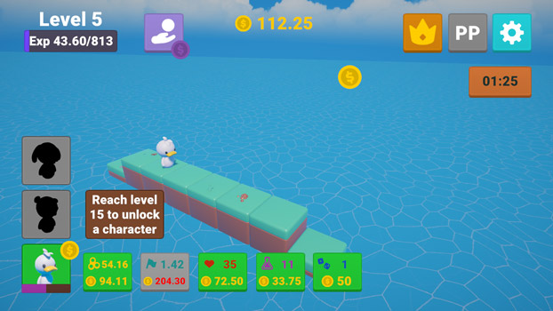 Chơi và mở khóa tất cả nhân vật rất đáng yêu bạn nha.