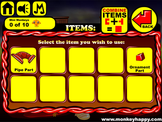 Ghép hoặc sử dụng các vật phẩm.