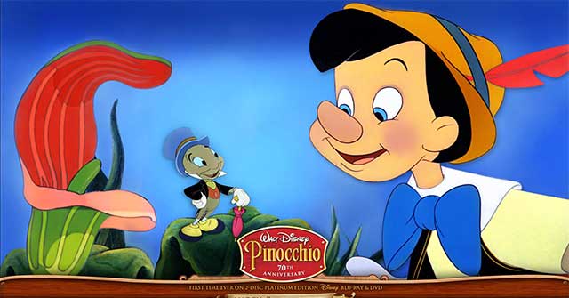 Bộ phim hoạt hình Pinocchio của hãng Walt Disney được sản xuất năm bao nhiêu?