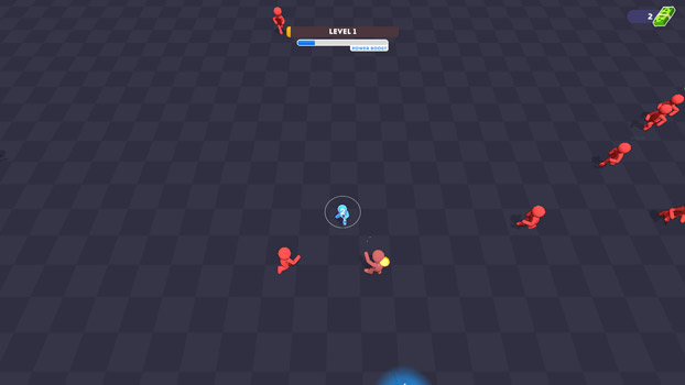 Đánh bại những người que không ngừng tấn công bạn.