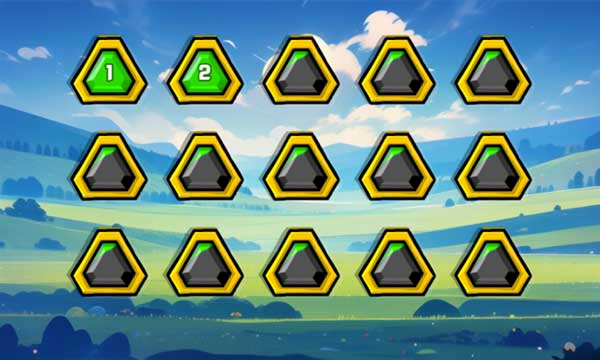 Có tất cả 15 level cấp độ để người chơi trải nghiệm