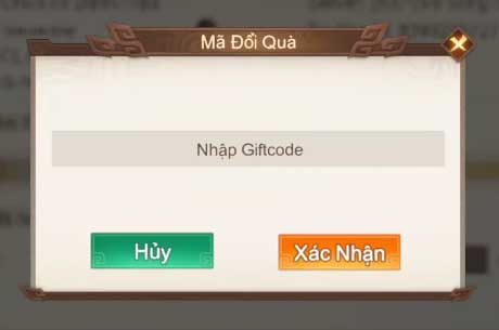 Nhập code