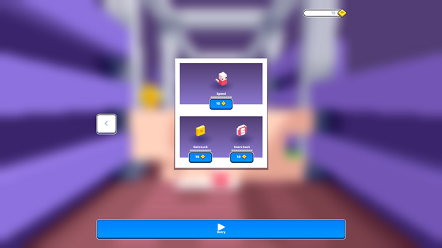 Kiếm xu từ các màn chơi để nâng cấp chỉ số.