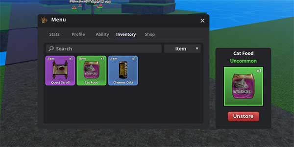 Hướng dẫn lấy và sử dụng Cat Food 