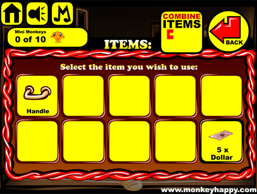 Ghép hoặc sử dụng các vật phẩm.