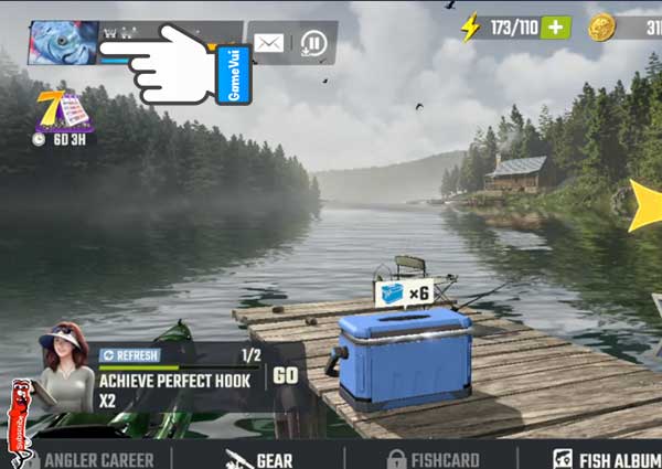 Chạm vào ảnh đại diện