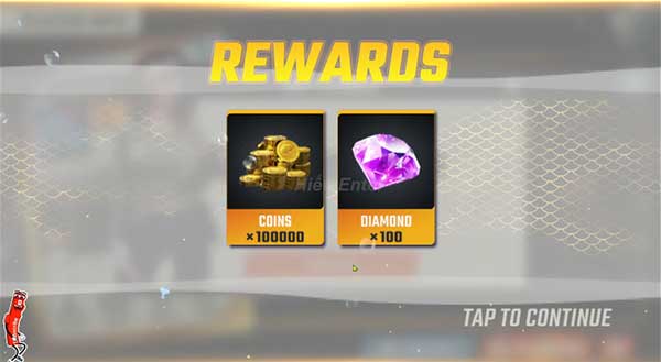 Phần thưởng đổi code