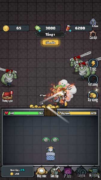 Chiến đấu và tiêu diệt các loại quái vật ác mộng