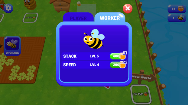 Nâng cấp các chú ong của bạn.