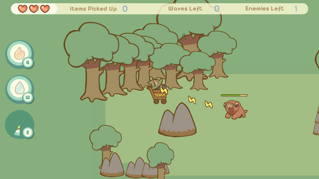 Đánh bại toàn bộ quái vật để trở về.