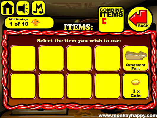 Ghép hoặc sử dụng các vật phẩm.