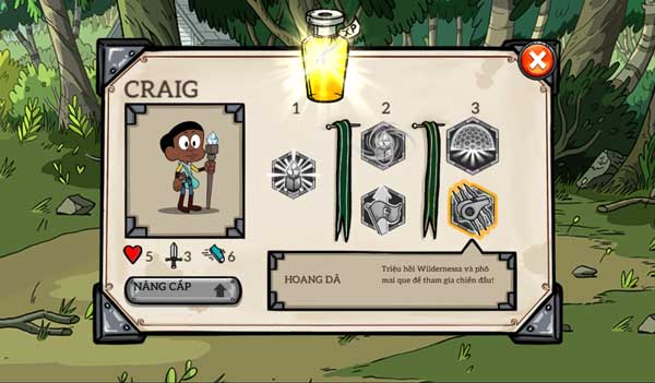 XP thu được sẽ dùng để nâng cấp chỉ số sức mạnh