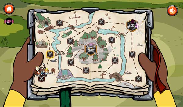 Lần lượt chinh phục và khám phá hết các chặng thử thách để giải cứu Small Uncle