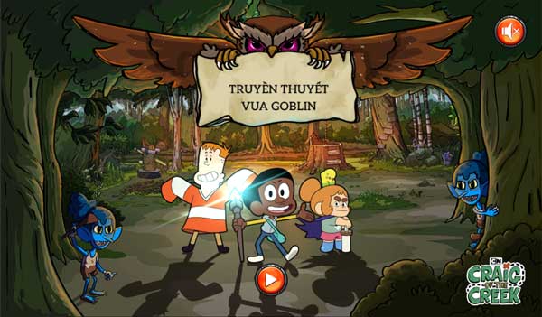 Chơi game Truyền thuyết vua Goblin - GameVui