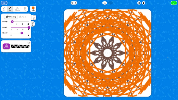 Cùng tham gia vẽ những bức tranh thật đẹp.