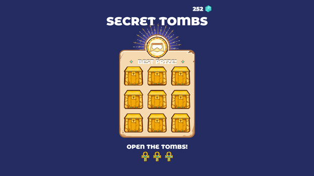 Tham gia mở kho báu.