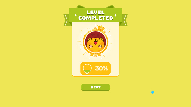 Mở khóa các hiệu ứng khi hoàn thành các màn chơi.