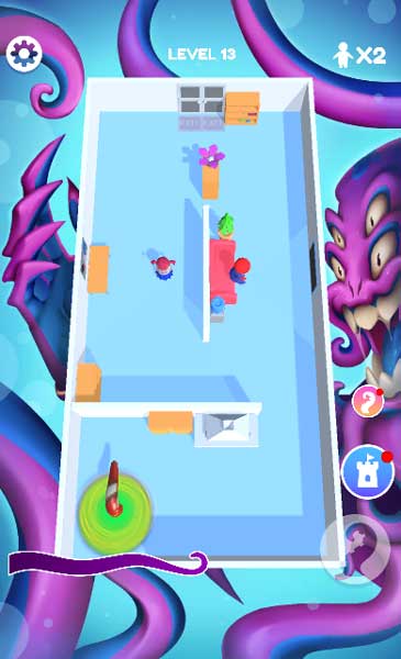 Chơi game Quái vật xúc tu - GameVui