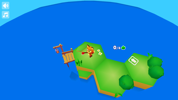 Chơi game Cáo xây dựng đảo - GameVui.vn