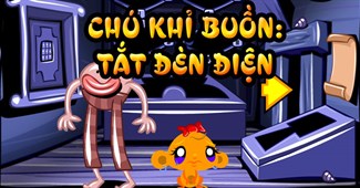 Chú khỉ buồn: Tắt đèn điện