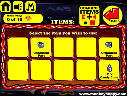 Ghép hoặc sử dụng các vật phẩm.