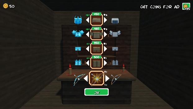 Nâng cấp các trang bị của bạn.