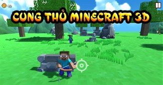 Cung thủ Minecraft 3D
