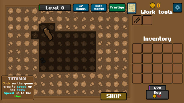 Mua các thiết bị khai thác.